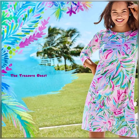 Lilly Pulitzer NWT Ophelia Swing Dress Croc My World PRICE IS FIRM🔥 - Picture 16 of 16